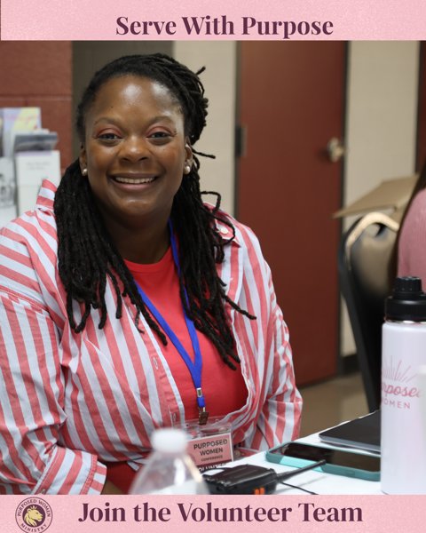 Purposed Women volunteers serving and connecting with the community
